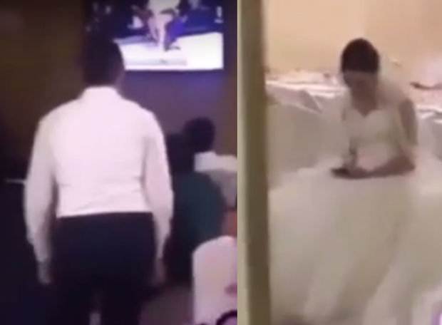 Toy əhli Həbibin döyüşünə baxdı, gəlin diqqətdən kənarda qaldı - VİDEO