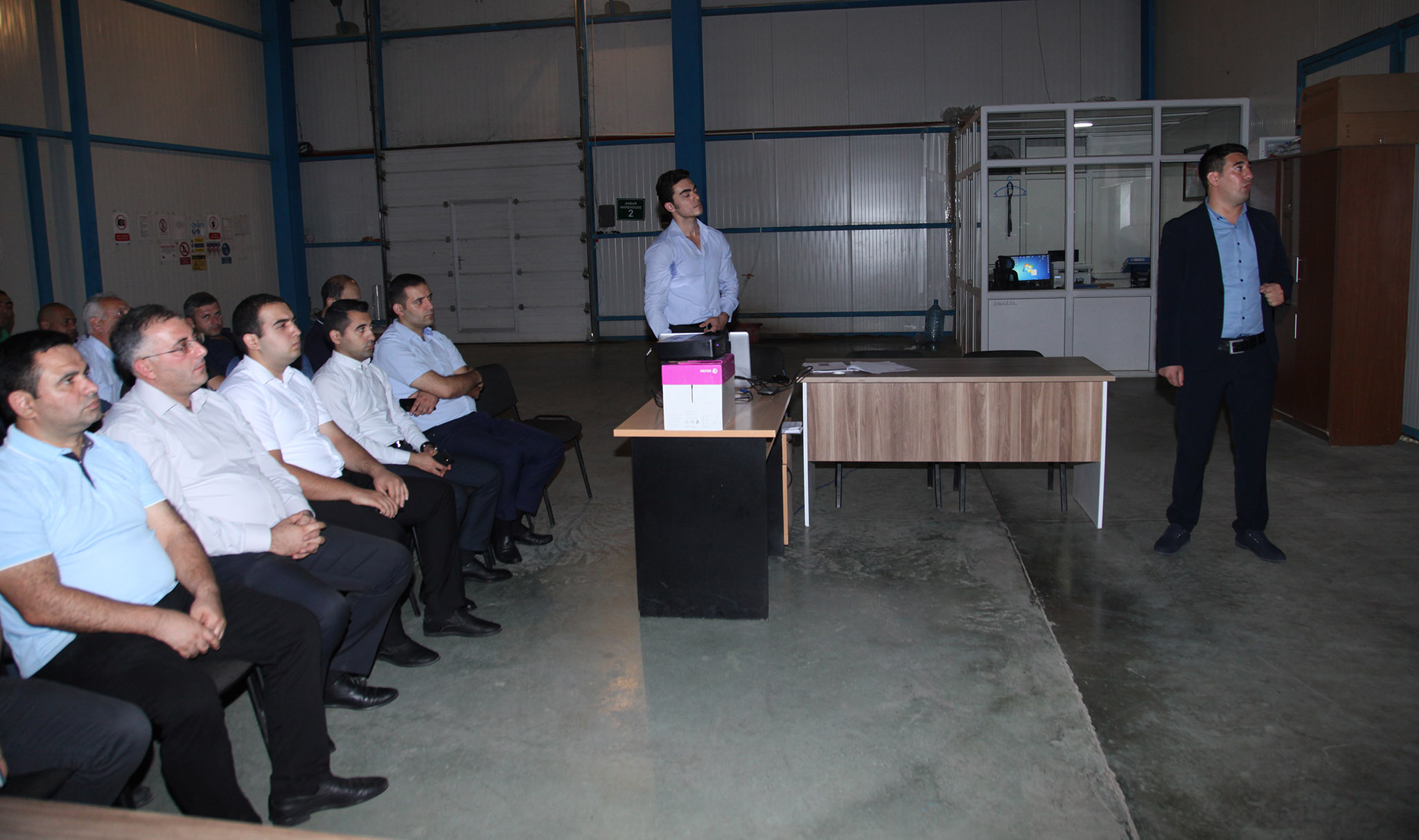 “Aqrar Tədarük və Təchizat” ASC-də qida təhlükəsizliyi mövzusunda təlim keçirilib