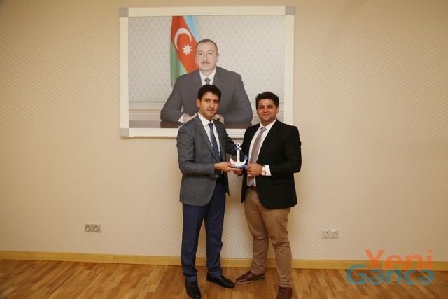 Naqif Həmzəyev Kipr-Azərbaycan Diaspora Mərkəzinin həmsədri ilə görüşüb