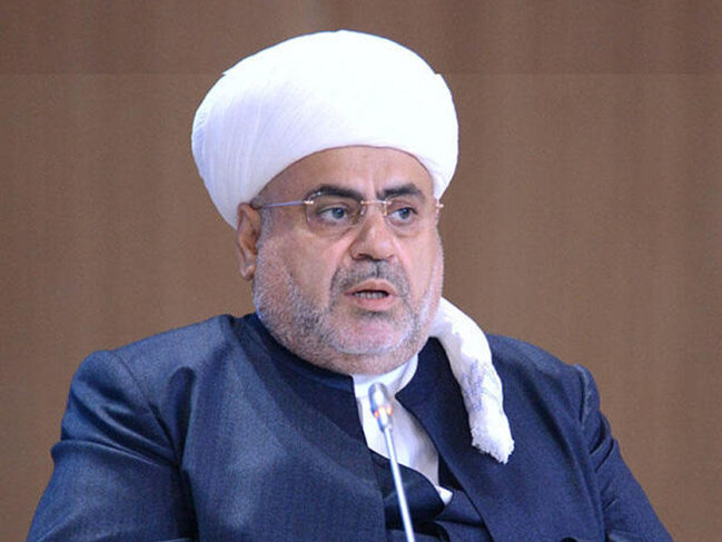 Şeyxülislam Allahşükür Paşazadə Prezident İlham Əliyevə təşəkkür etdi