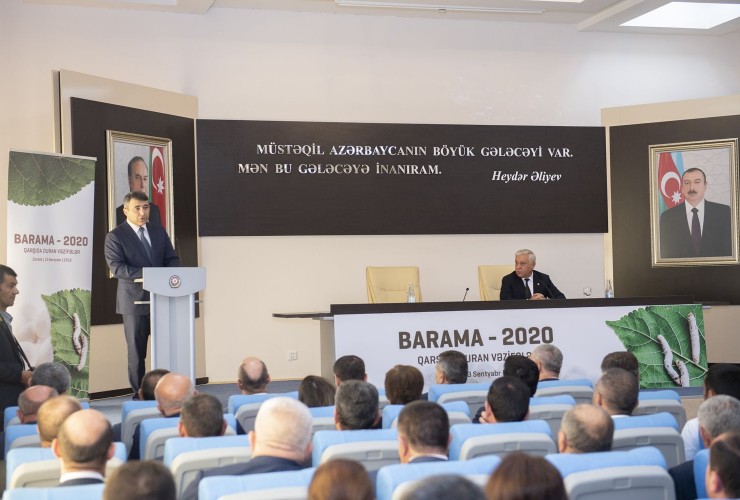 Zərdab rayonunda “Barama-2020: qarşıda duran vəzifələr” mövzusunda respublika müşavirəsi keçirilib