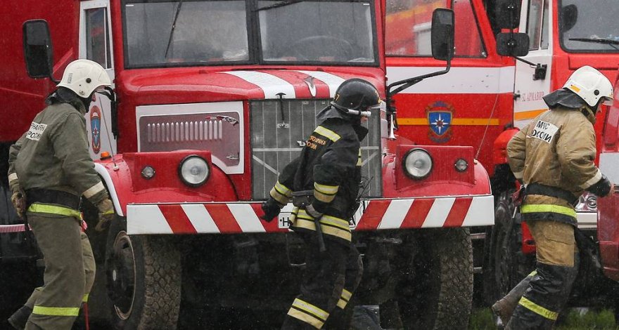 В России восемь человек погибли при пожаре в жилом доме