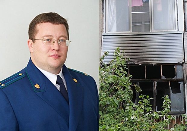 Rusiyada güclü yanğın: şəhər prokuroru və ailə üzvləri həlak oldu - VİDEO