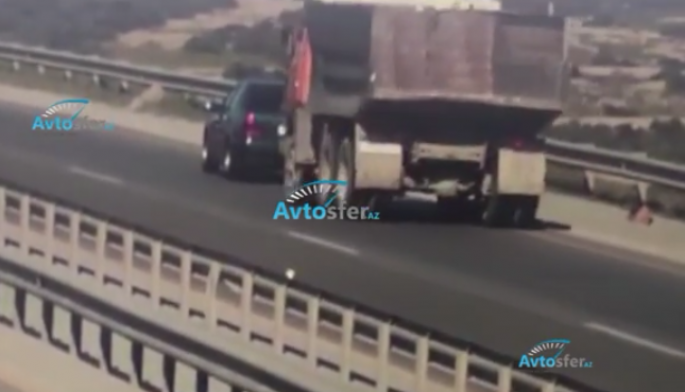 Yolun kənarında dovşan almaq üçün dayandı: 