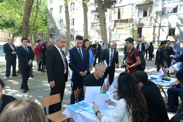 Məşğulluq Mərkəzlərinə gəlmək imkanı olmayan şəxslər üçün səyyar xidmət göstərilib