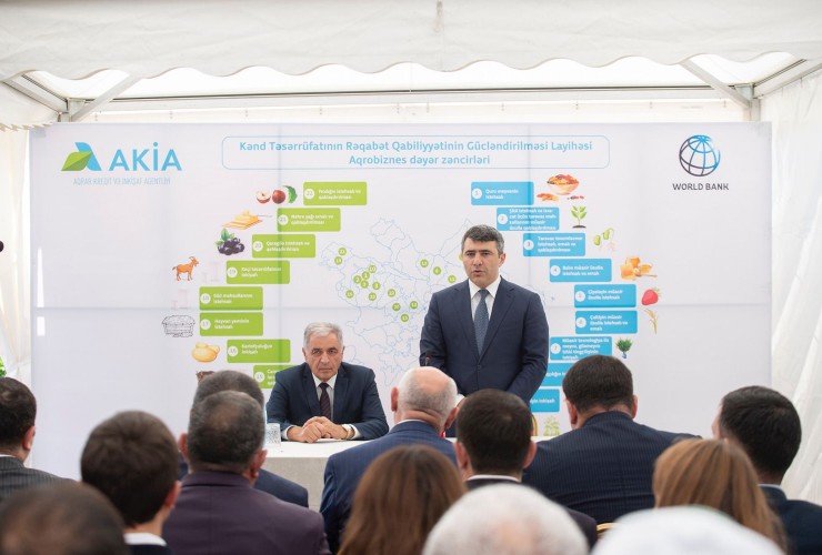 Kənd Təsərrüfatı Nazirliyinin dəstəklədiyi ilk aqrobiznes dəyər zənciri layihələri fəaliyyətə başlayıb