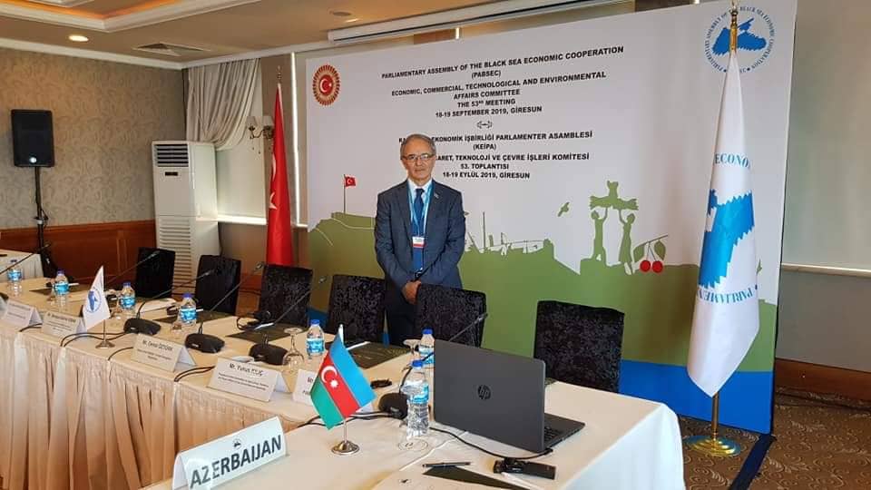 Əflatun Amaşov QDİƏT PM-in komitəsinin iclasında çıxış edib