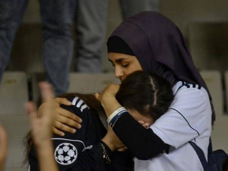 “Qarabağ”a görə ağladı - Günün şəkli