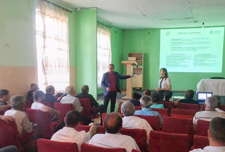 Yeni subsidiya mexanizminin tətbiqinə dair fermerlərə təlimlər keçirilir