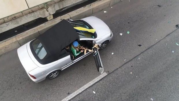 Появилось видео момента стрельбы в Киеве - ФОТО/ВИДЕО