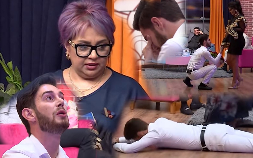 Televiziyada yeni biabırçılıq – Ağladı, ürəyi getdi...