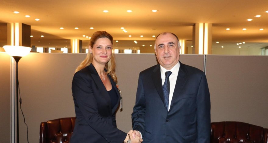 Эльмар Мамедъяров встретился с министром иностранных дел Румынии