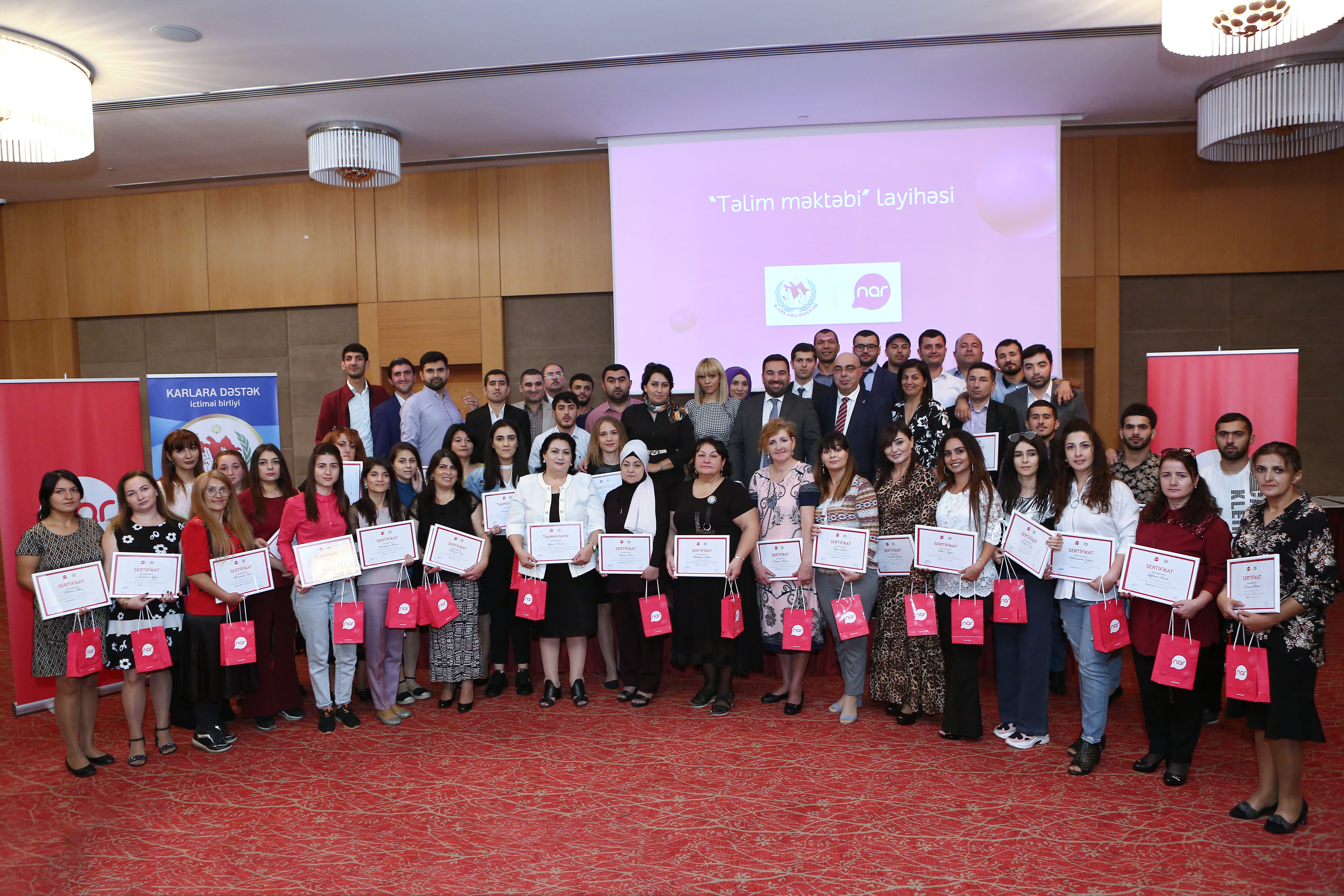 “Nar”ın dəstəyilə eşitmə məhdudiyyətli insanlar artıq peşə sahibləridir