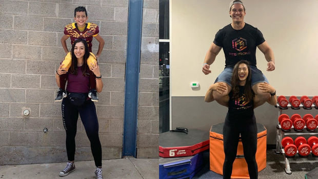 Fitnes gözəli 10 milyon izləyicinin diqqətini belə cəlb etdi - VİDEO