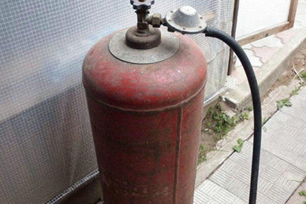 Samuxda qaz balonu partladı: qadın şoka düşdü