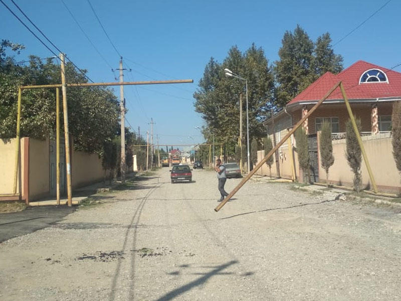 Avtomobillə qaz xəttini zədələdilər, 400 abonent qazsız qaldı
