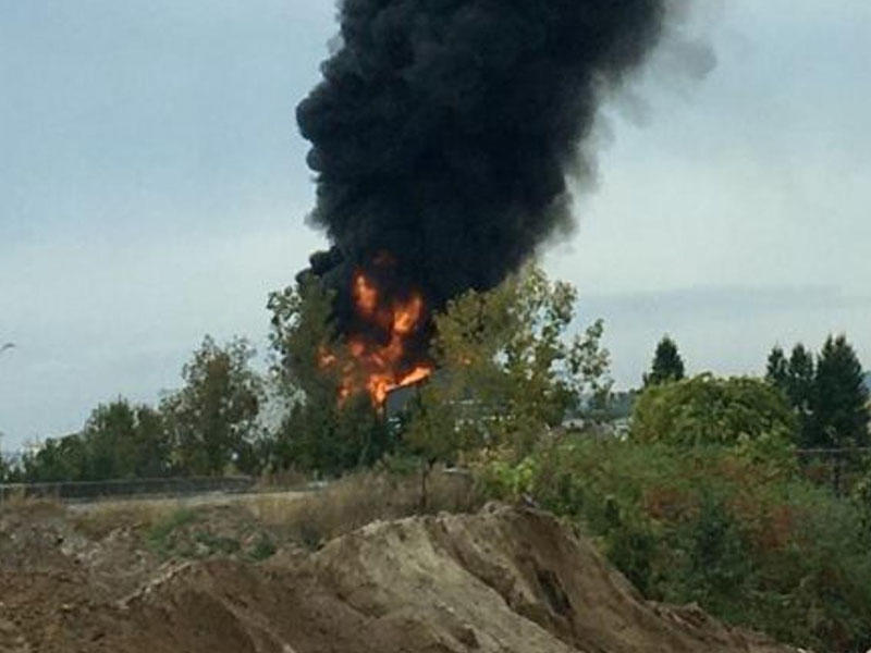 ABŞ-da bombardmançı təyyarəsi qəzaya uğradı: 7 nəfər öldü