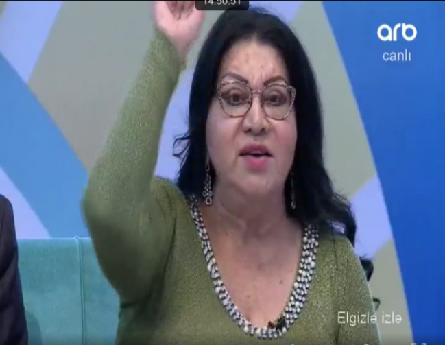 Şəfiqə Nağıyevadan efirə yaraşmayan sözlər: 