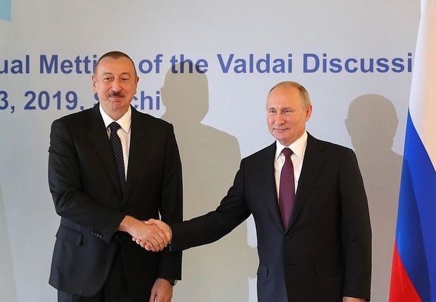 Состоялась встреча Ильхама Алиева и Владимира Путина - ФОТО