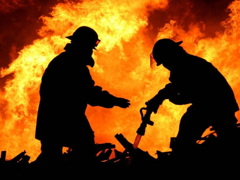 Göygöldə 5 otaqlı ev yanıb