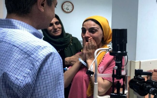 21 yaşlı qıza göz nəql edildi: 