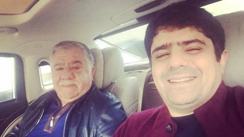 Abbas Abbasovun oğlu kriminal avtoritetlə görüşdü (VİDEO)