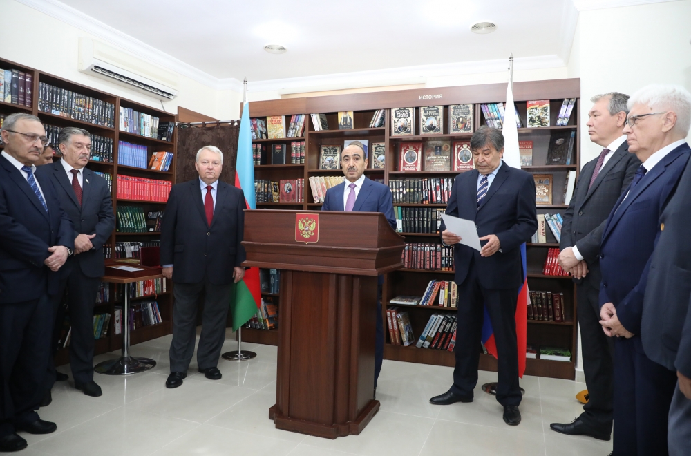 Bakıda Rus Kitab Evinin açılmasının 10 illik yubileyi qeyd olunub YENİLƏNƏCƏK