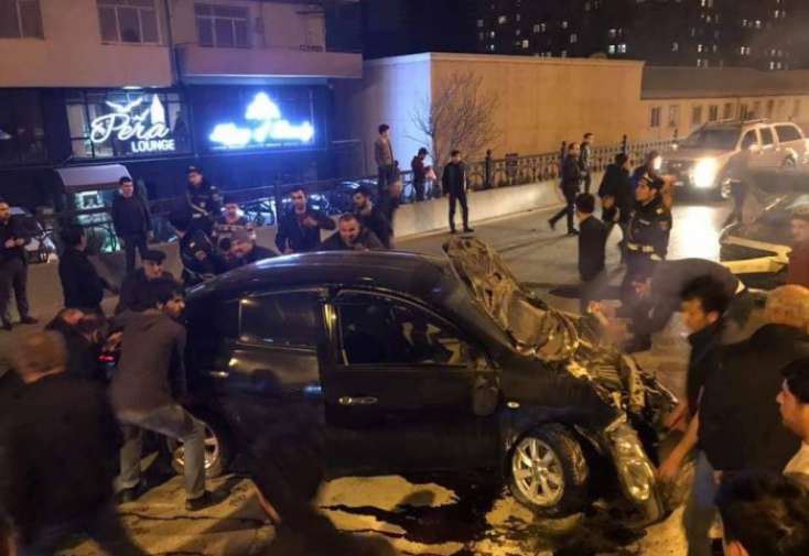 Bakıda dəhşətli yol qəzası - 3-ü uşaq olmaqla, 5 nəfər...