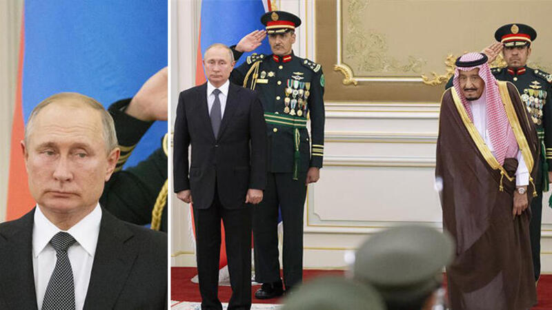 Səudiyyəlilər Putinin qanını qaraltdı (VİDEO)