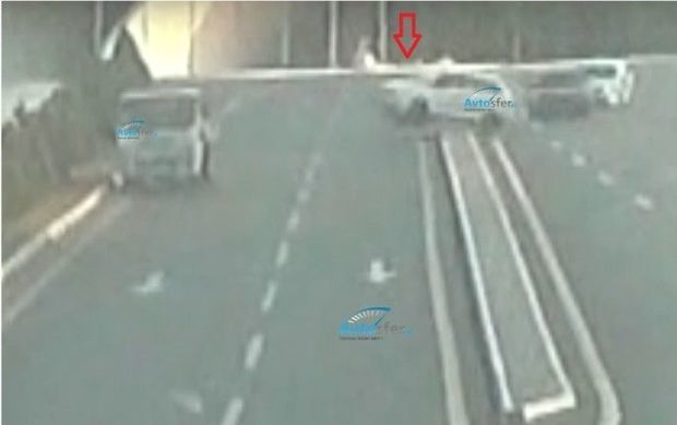 Злоключения водителя попали на камеру - ВИДЕО