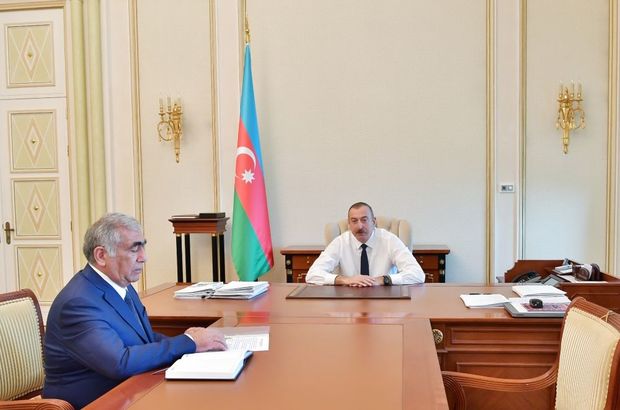 İlham Əliyev Saleh Məmmədovu qəbul etdi - FOTO