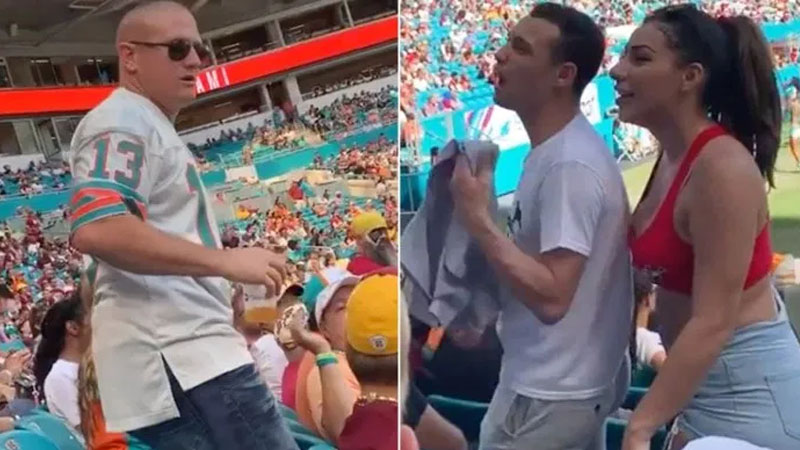 Oyun izləməyə gedən model həyatının şokunu yaşadı - FOTOLAR