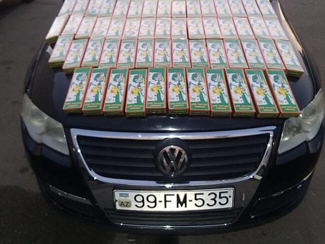 Gürcüstandan qanunsuz yolla gətirilən pirotexniki vasitələr aşkarlandı