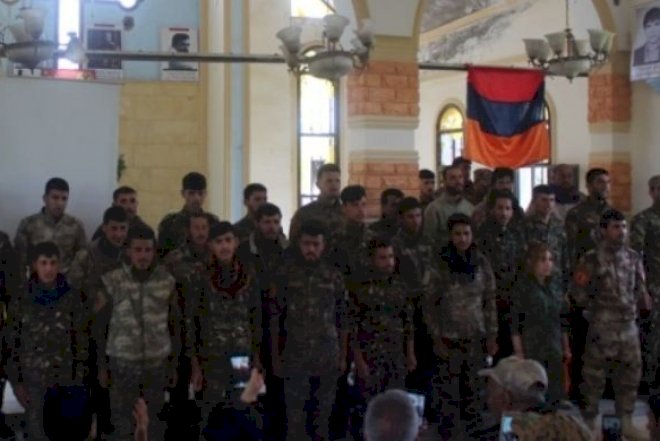 Ermənilərin dəstəklədiyi PKK və YPG onları belə təhqir etdi - Dini məbəd dağıdıldı və... - Video 