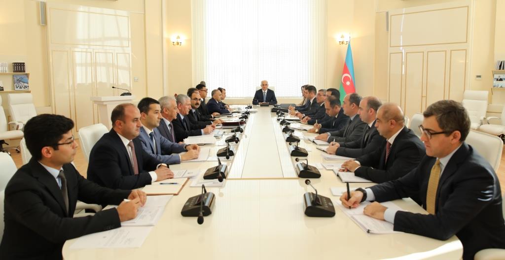 Dövlət başçısının tapşırıqlarının icrasına dair geniş kollegiya iclası keçirilib