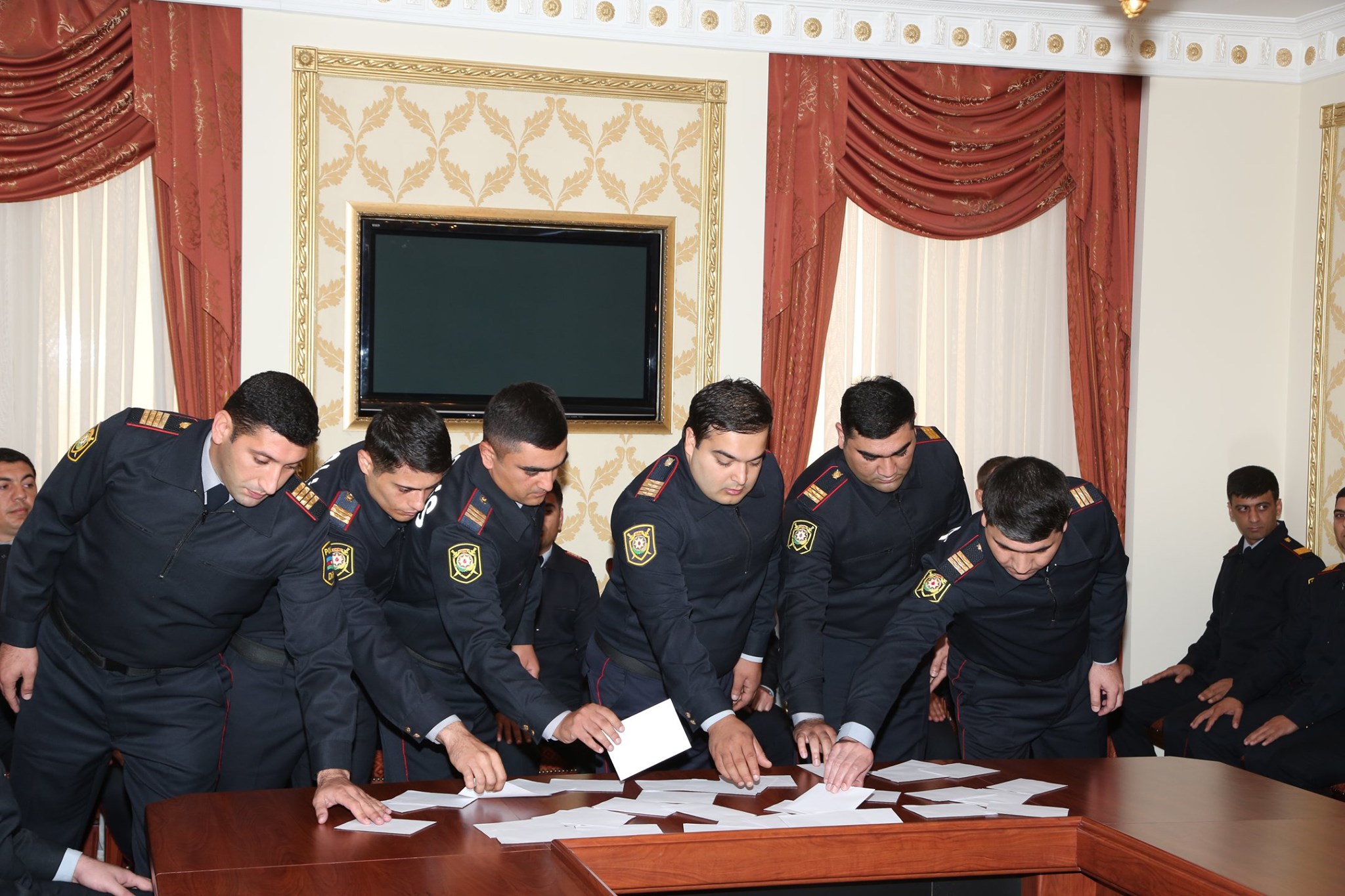 Vakant olan zabit yerlərinə təyin edilmələrinə həsr olunmuş tədbir keçirilib
