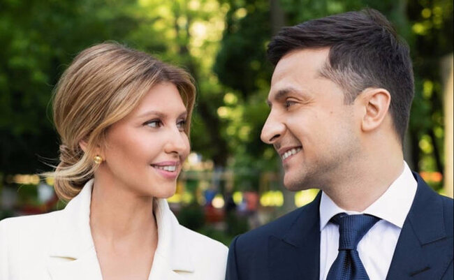 Zelenskinin xanımı Yaponiyadakı tədbirə bu lilabsa getdi - Tənqid atəşinə tutuldu - FOTO