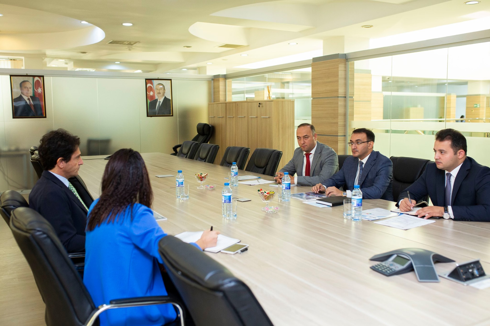 Dövlət Agentliyinin sədri İtaliya səfiri ilə görüşüb