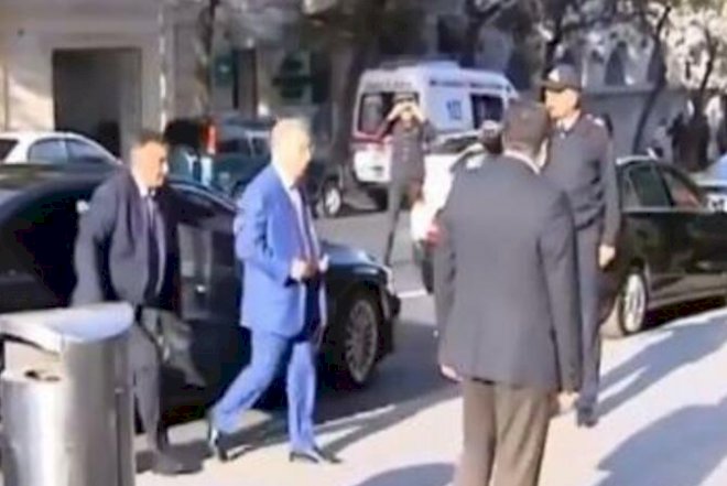 Ramiz Mehdiyev yeni iş yerinə belə gəldi – Video