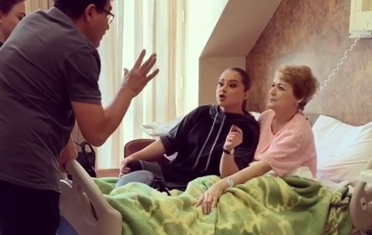 64 yaşında ana olan qadının görüntüləri üzə çıxdı - Görün həkimdən nə istədi- VİDEO