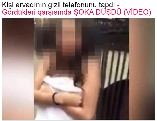 Kişi arvadının gizli telefonunu tapdı - Gördükləri qarşısında ŞOKA DÜŞDÜ - VİDEO