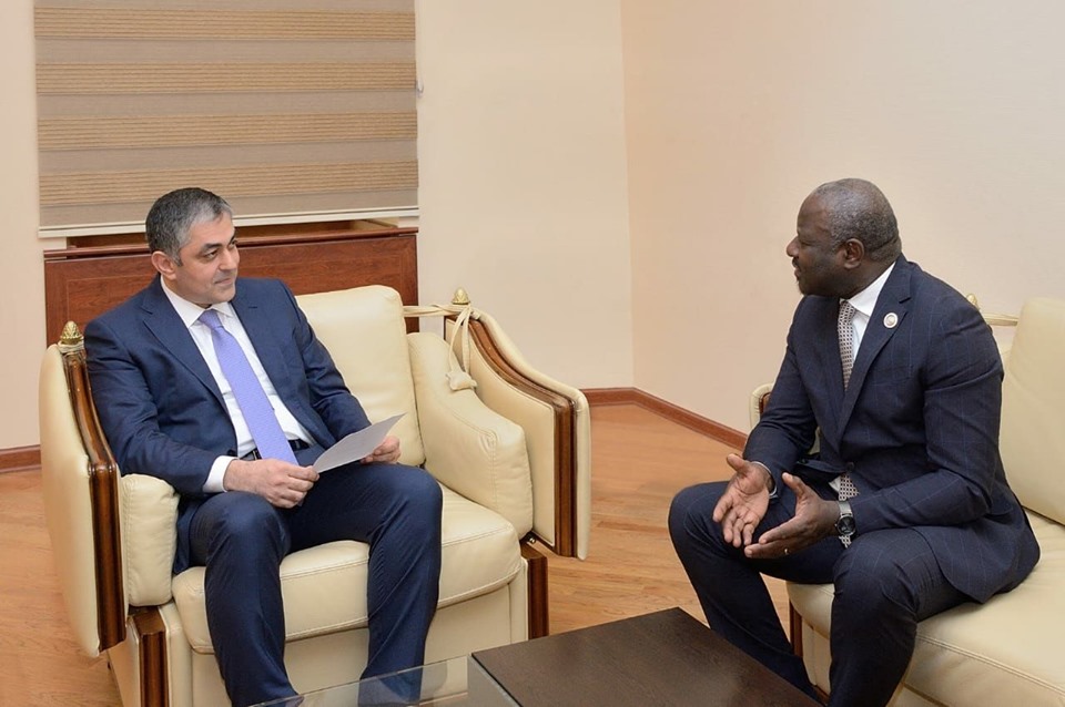 Ramin Quluzadə Lassino Zerbo ilə görüşüb