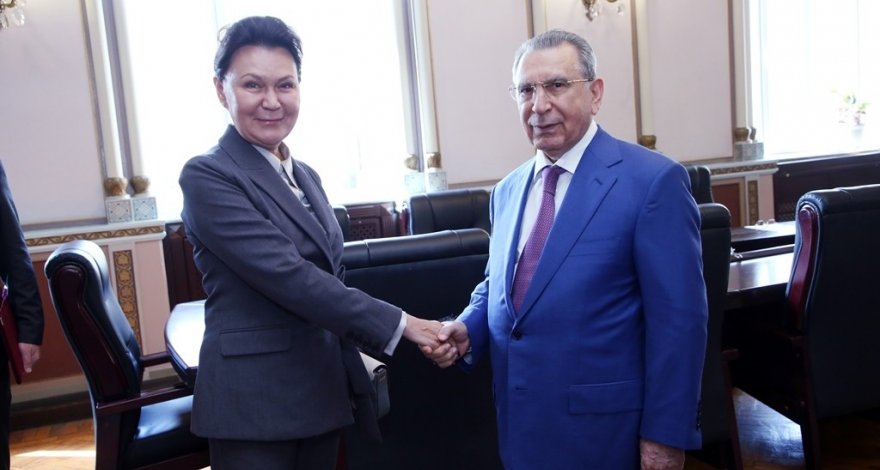 Президент НАНА Рамиз Мехтиев встретился с вице-президентом Российской академии наук