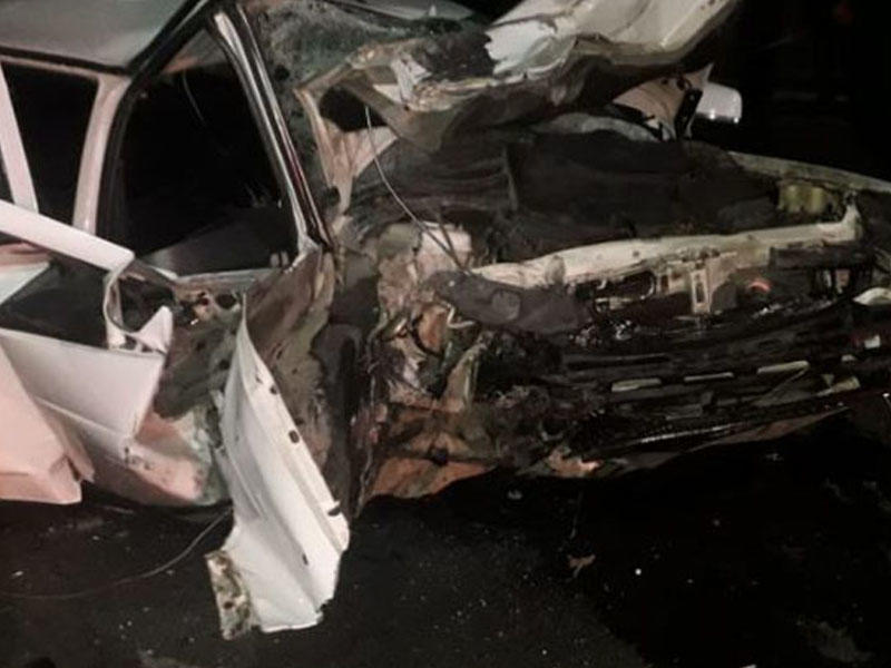 Gəncədə yol qəzasında 2 nəfər ölüb, 1 nəfər xəsat alıb - FOTO