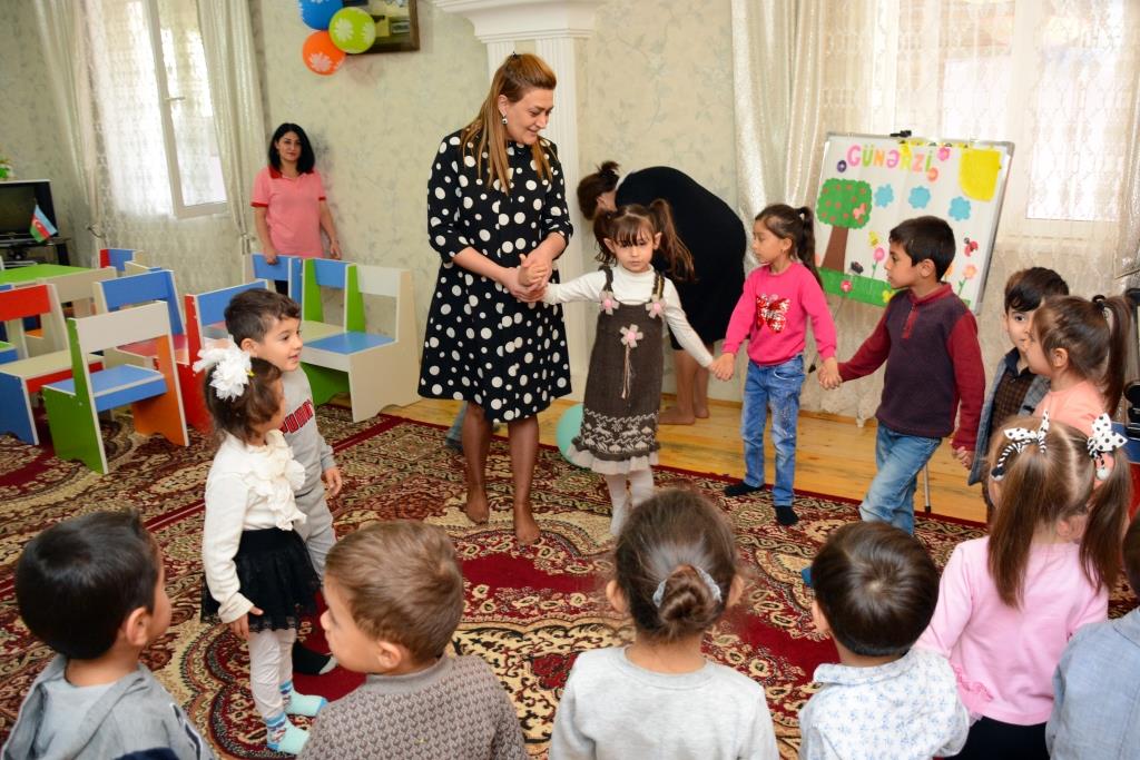 Günərzi qayğı mərkəzlərində uşaqların bacarıqlarının inkişafı üçün də işlər aparılır