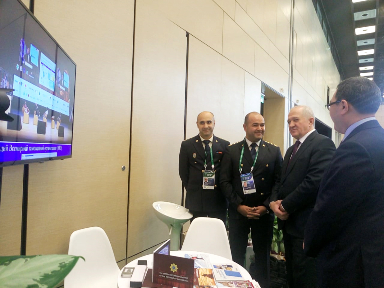 Rusiyada keçirilən sərgidə Dövlət Gömrük Komitəsinin stendi maraqla qarşılanıb