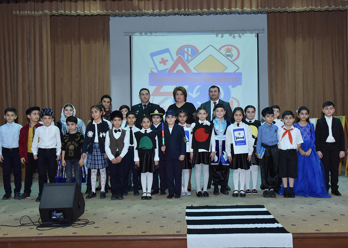 Yol polisi təhsil müəssisələrində tədbirləri davam etdirir - VIDEO