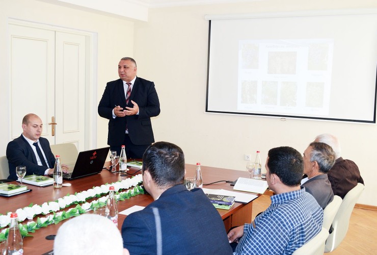 Üzüm-şərab istehsalında innovativ texnologiyalara həsr olunmuş təlim keçirilib