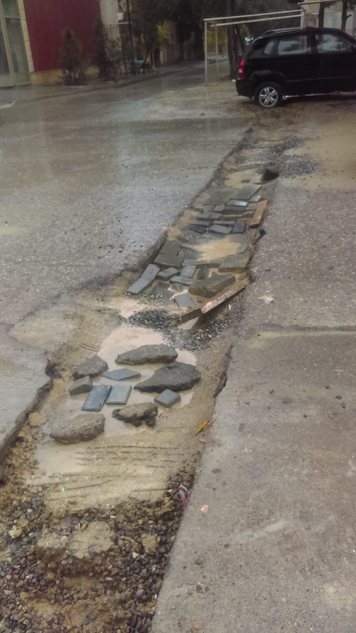 Qazıntı aparılan yerdə hər hansı problem yoxdur