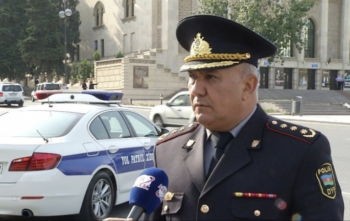 Yağışlı hava şəraiti ilə əlaqədar yol polisi gücləndirilmiş rejimdə işləyir